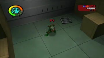 Teenage Mutant Ninja Turtles 2 - Battle Nexus screen shot game playing